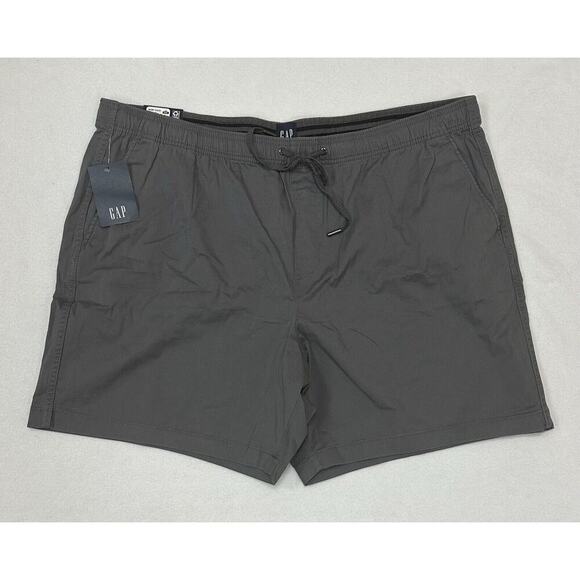 Gap Pull-On Shorts Men's Size XXXL Grey Drawstring Casual Outdoor - Picture 1 of 8